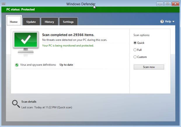 DaRT - 18 - Windows Defender