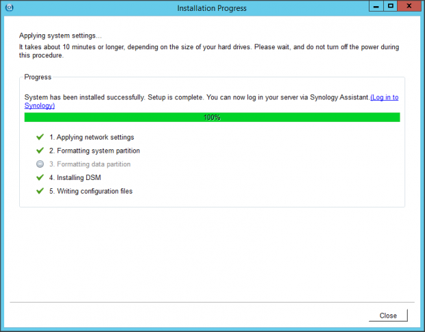 Synology DSM 5 - 10