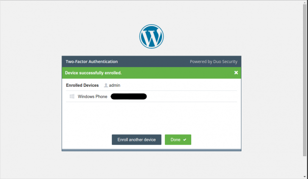 3-Install Duo Security WordPress-12