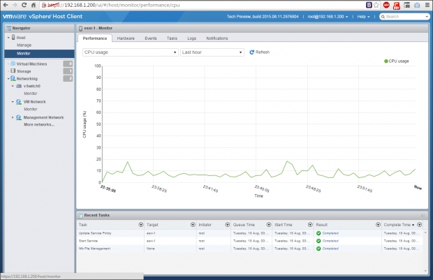 ESXi Web GUI  - 5