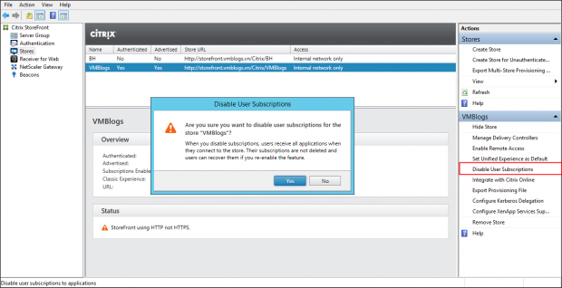 StoreFront Configure Store - 6